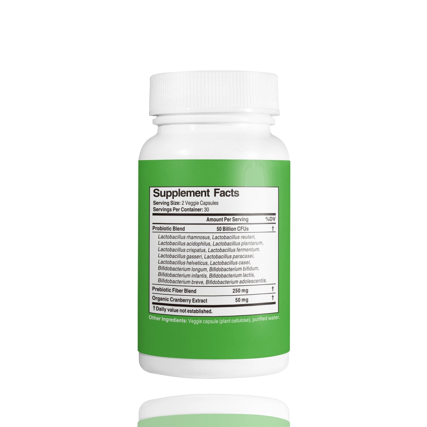 Women's Vegan Prebiotics & Probiotics β 50 Billion CFU + Cranberry π± π©πΎββοΈ