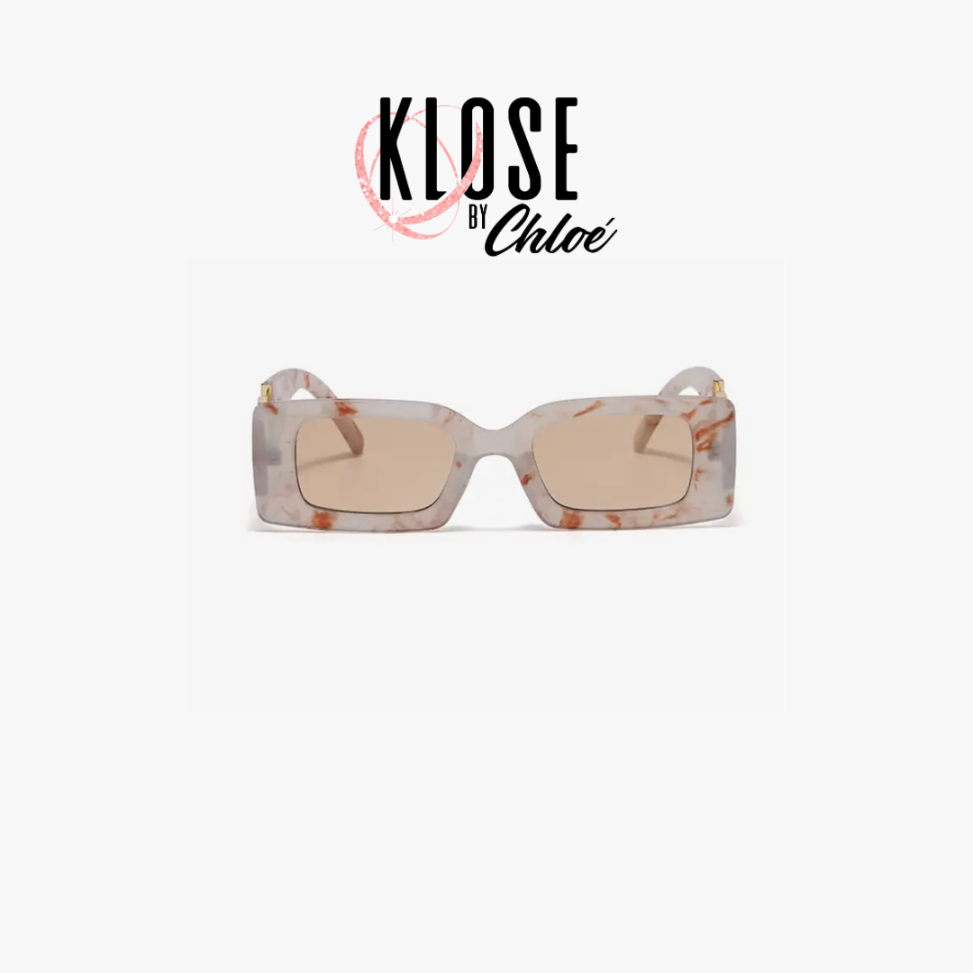 LEAH Square Vintage Sunglasses