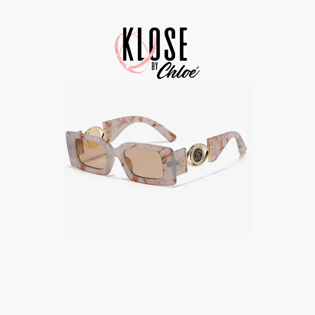 LEAH Square Vintage Sunglasses