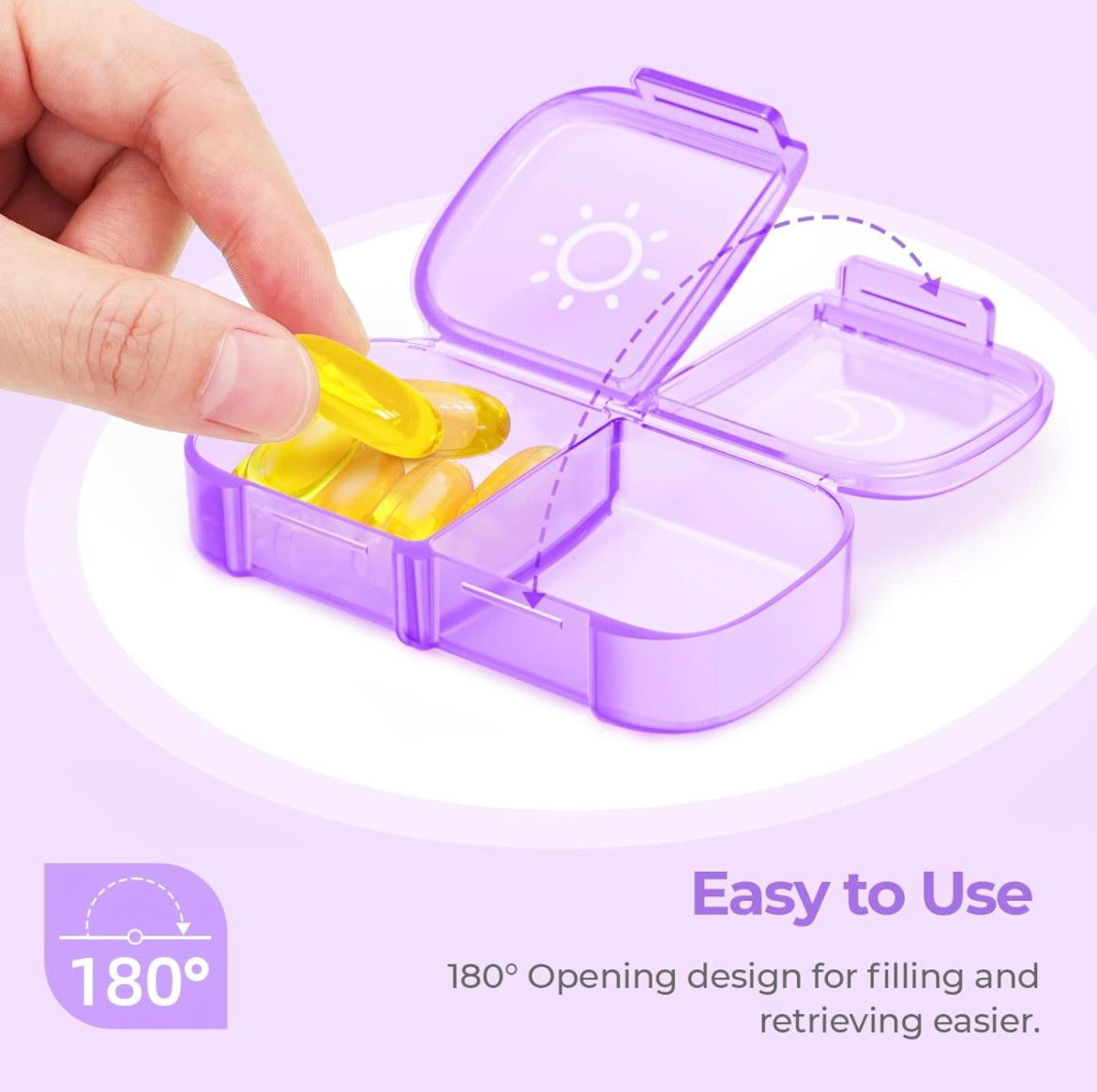 Weekly Pill Organizer Box