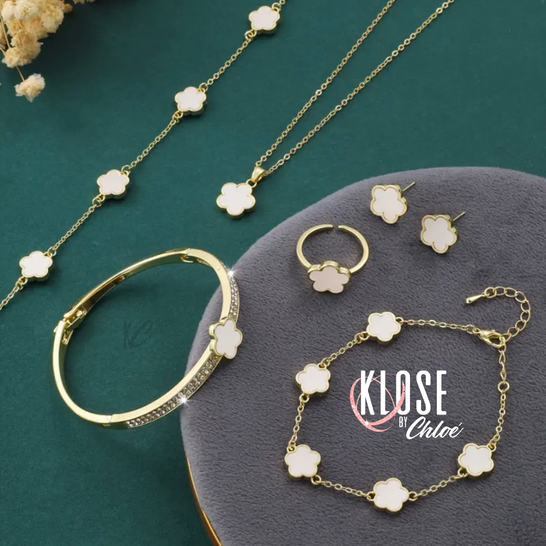 LADY DOYLE 6 Piece Elegant Clover Set