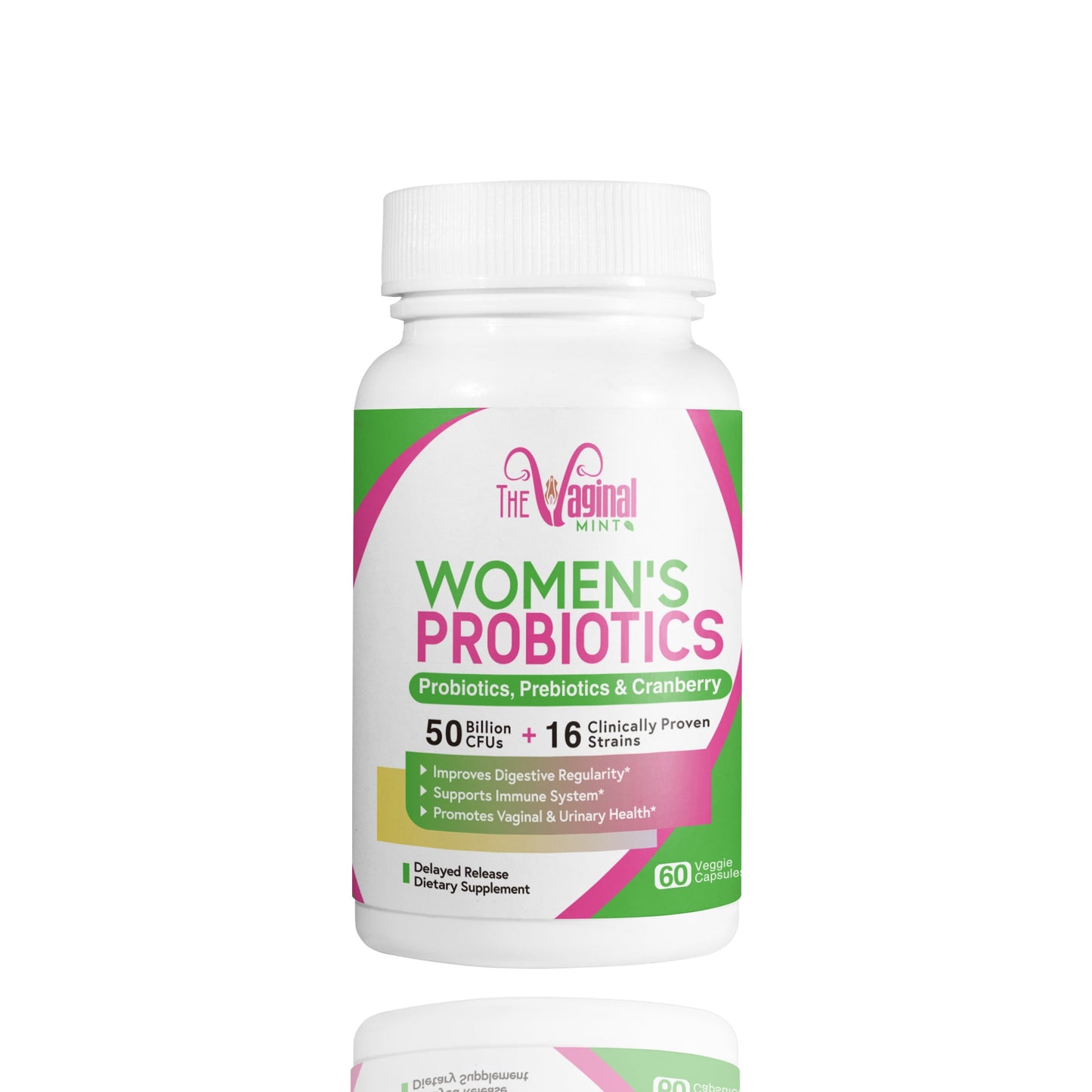 Balance Your PH- Women's Vegan Prebiotics & Probiotics – 50 Billion CFU + Cranberry For Wellness 👩🏾‍⚕️