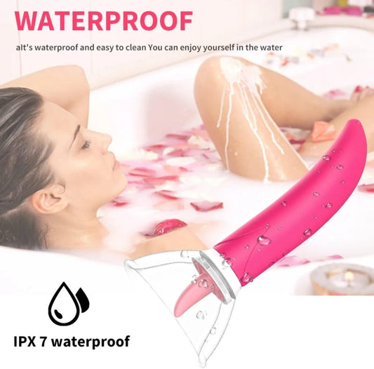 Vibrator + Tongue Massager